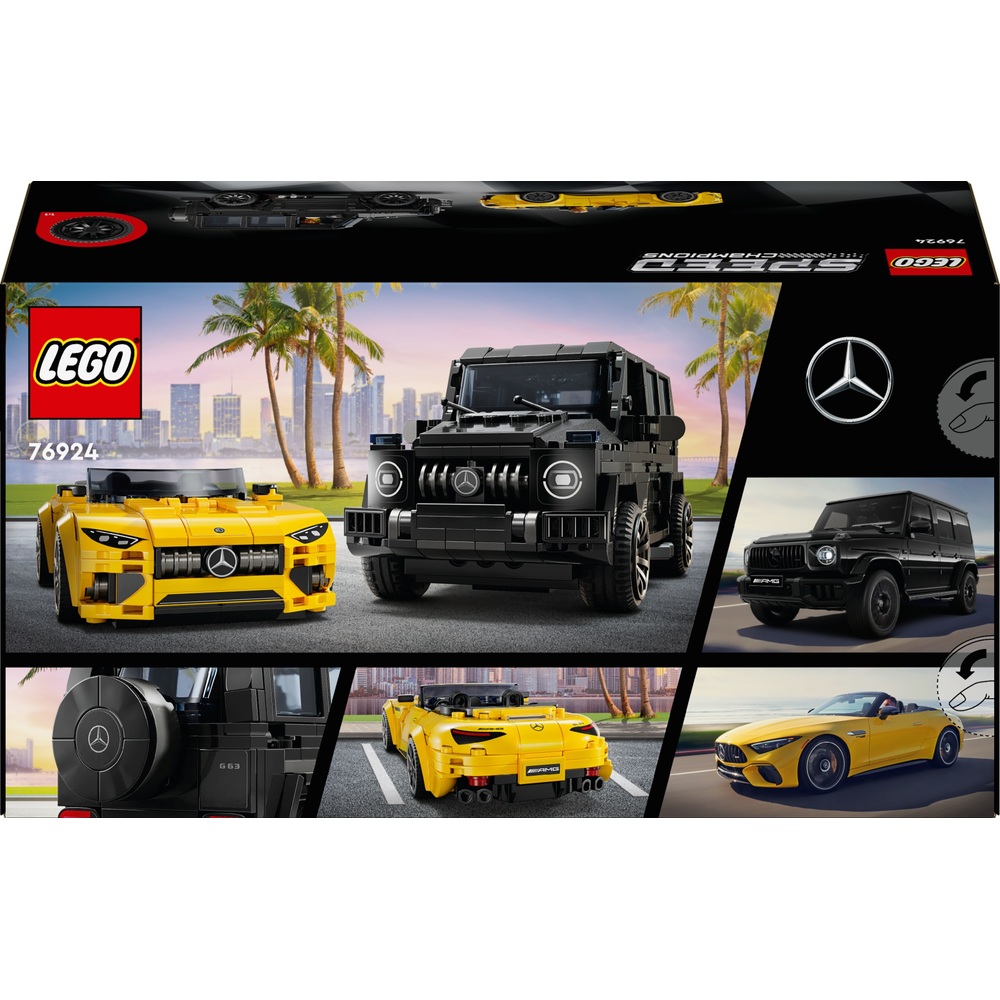 LEGO Speed Champions 76924 Mercedes-AMG G 63 & Mercedes-AMG SL 63 ...