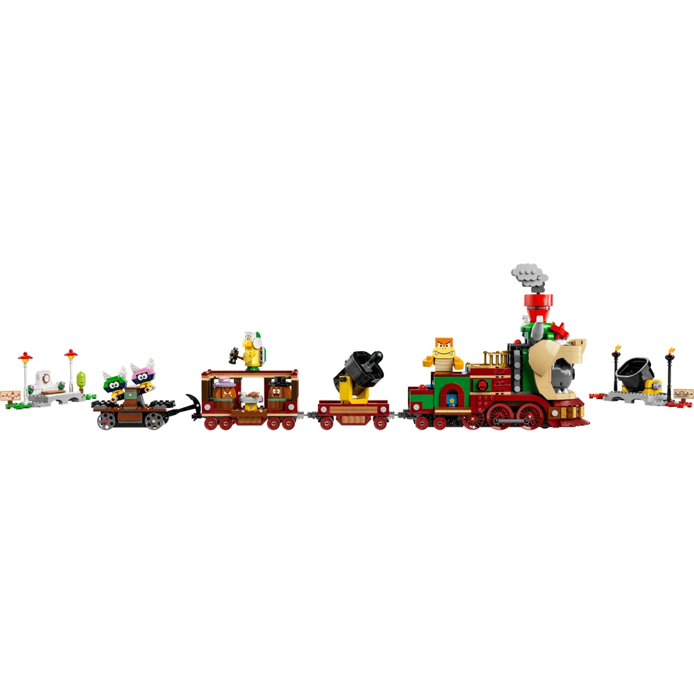 LEGO Super Mario 71437 The Bowser Express Train Set | Smyths Toys UK