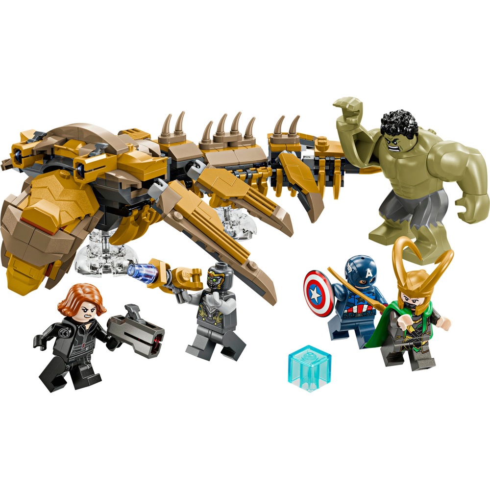 LEGO Marvel 76290 Avengers The Avengers vs. The Leviathan Set | Smyths ...