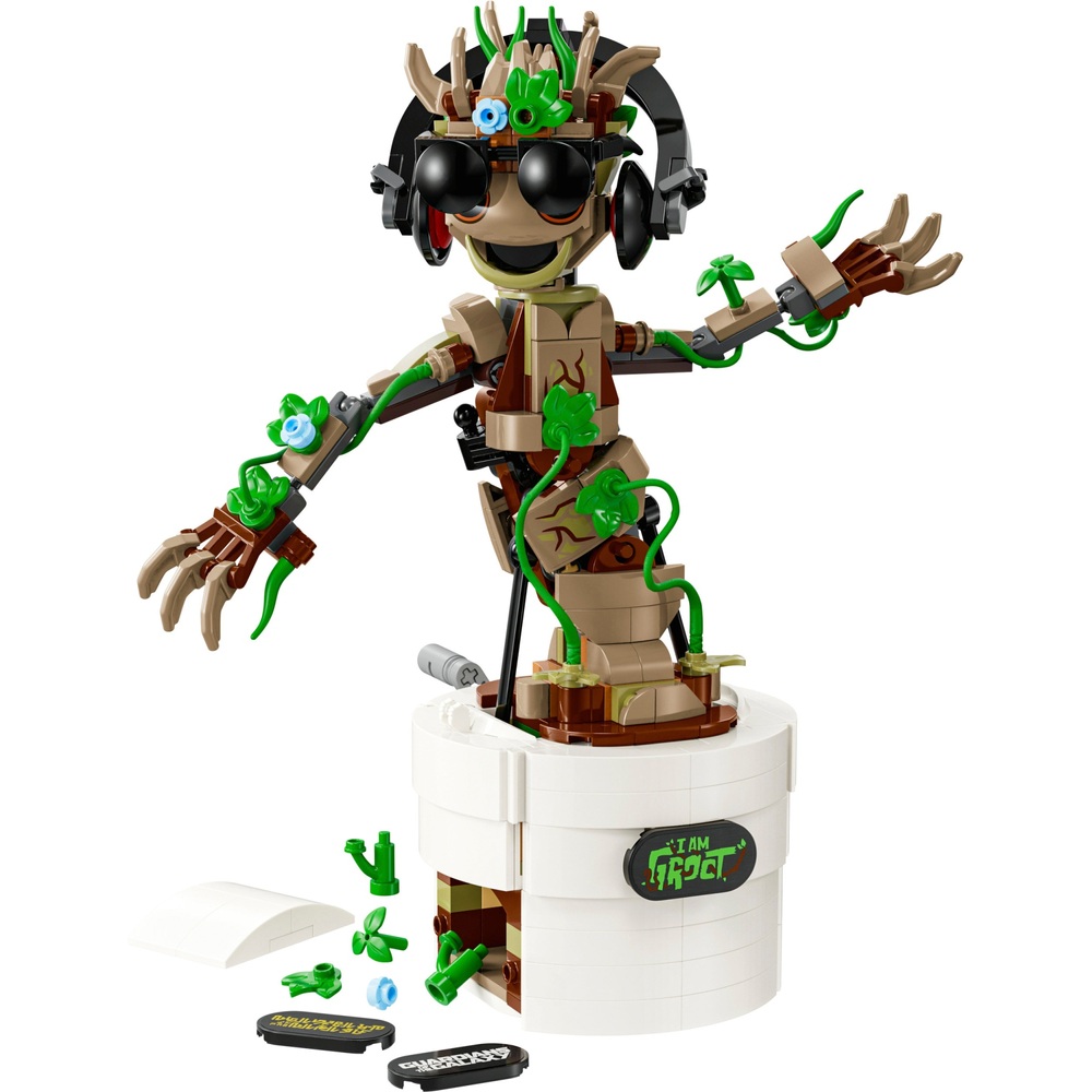 LEGO Marvel 76297 Dancing Groot Set | Smyths Toys UK