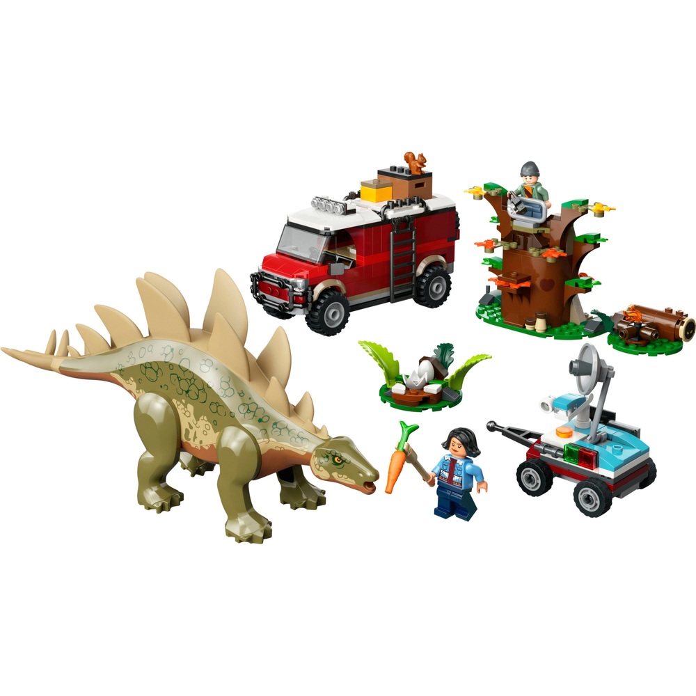 LEGO Jurassic World 76965 Dinosaur Missions: Stegosaurus Discovery Set ...