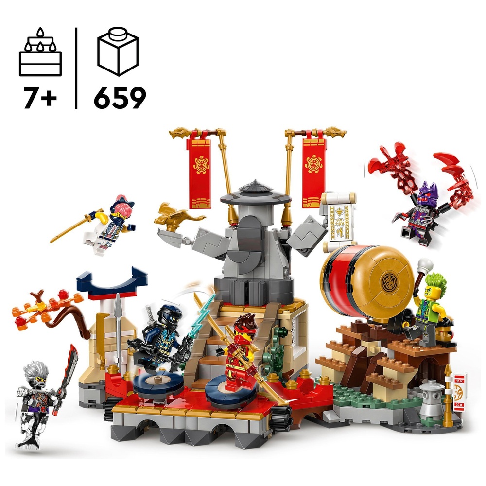 LEGO NINJAGO 71818 Tournament Battle Arena Set Smyths Toys UK