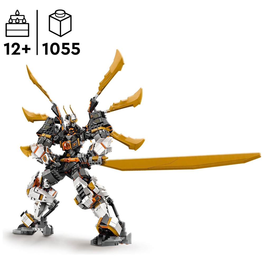 LEGO NINJAGO 71821 Cole’s Titan Dragon Mech Set | Smyths Toys UK