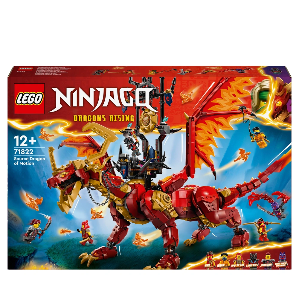 LEGO NINJAGO 71822 Source Dragon of Motion Set Smyths Toys UK