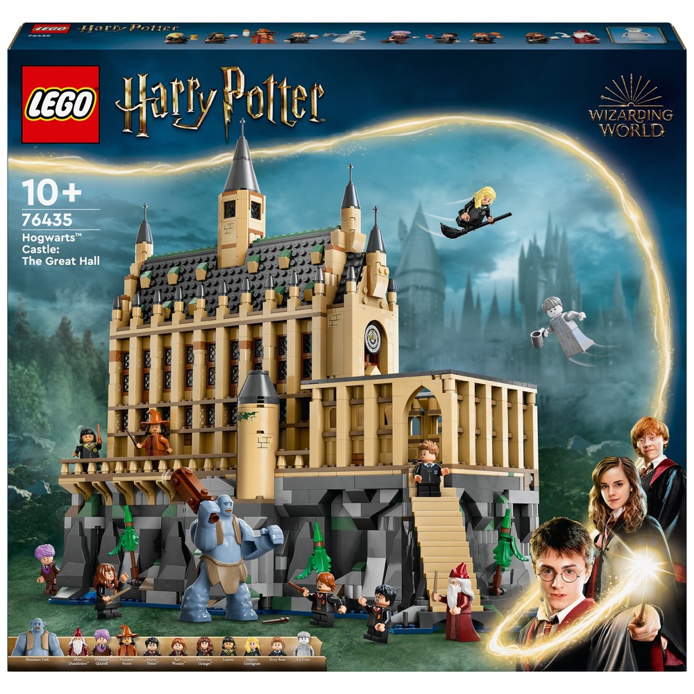 LEGO Harry Potter 76435 Hogwarts Castle: The Great Hall Set | Smyths ...