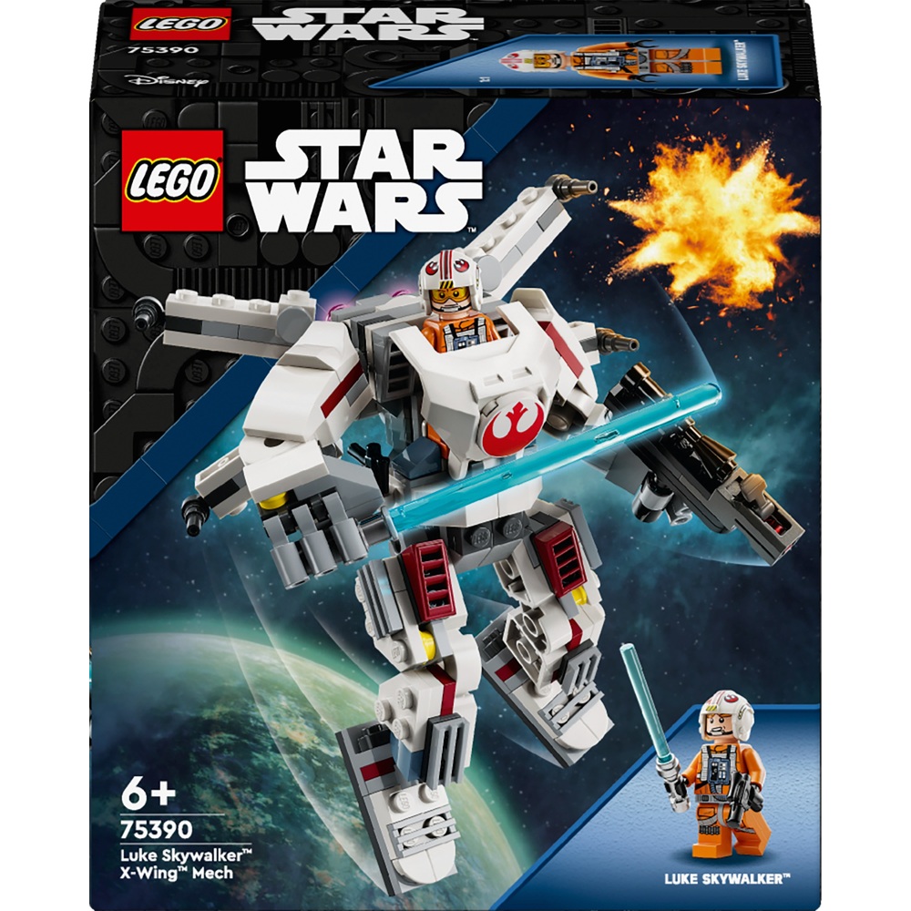 LEGO Star Wars 75390 Luke Skywalker X-Wing Mech Set | Smyths Toys UK