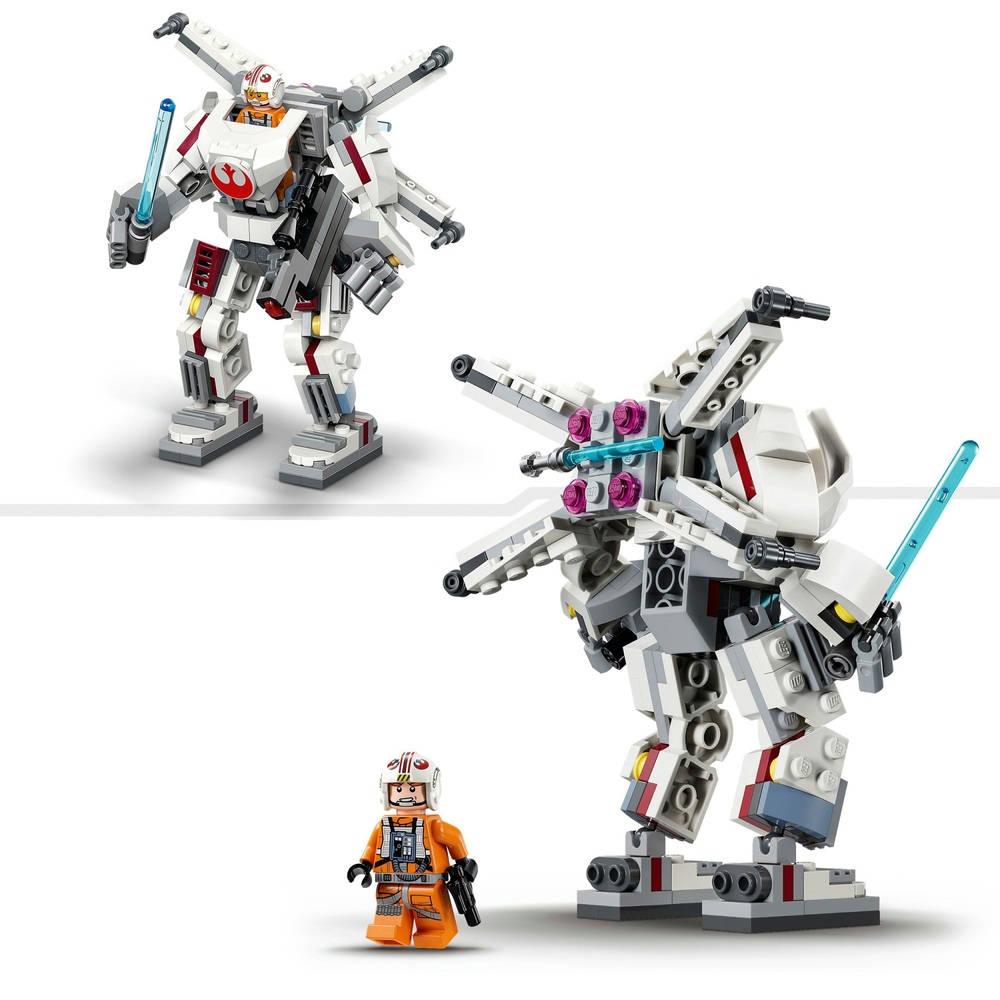 LEGO Star Wars 75390 Luke Skywalker X-Wing Mech Set | Smyths Toys Ireland