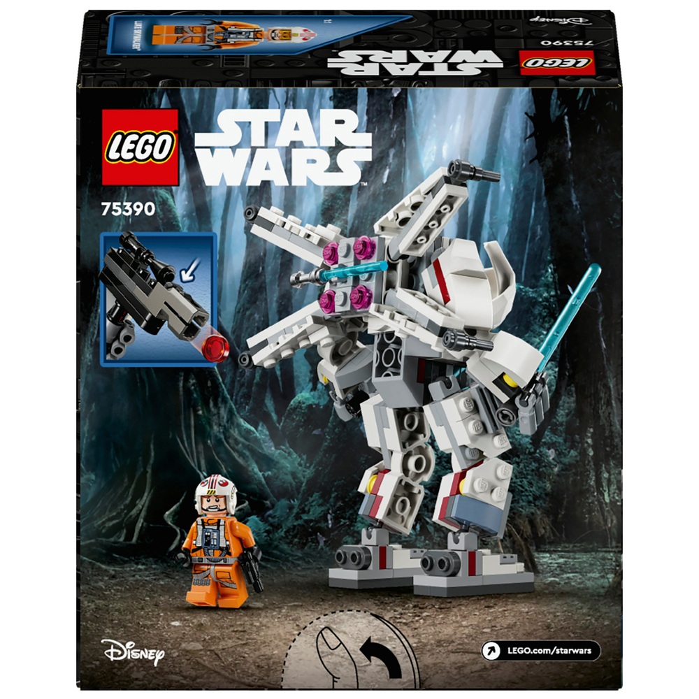 LEGO Star Wars 75390 Luke Skywalker X-Wing Mech Set | Smyths Toys UK