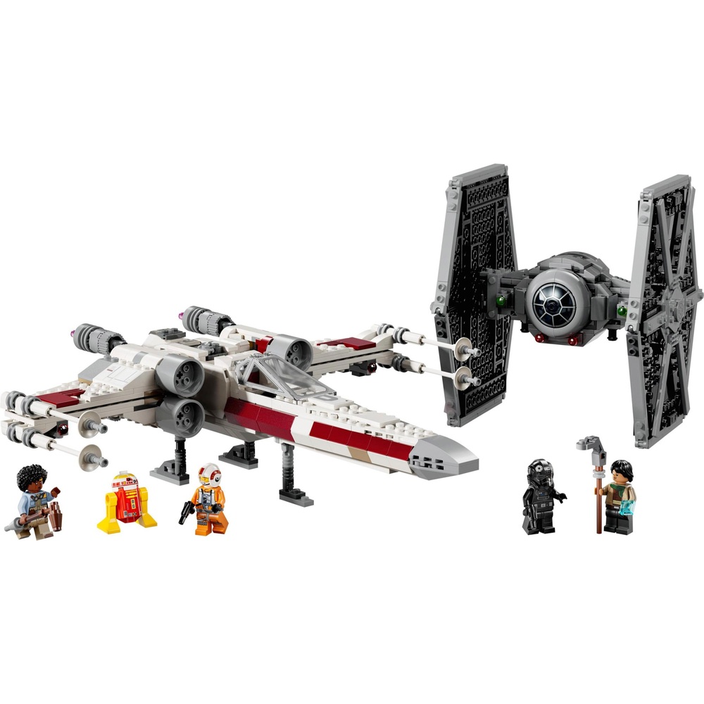 LEGO Star Wars 75393 Rebuild the Galaxy TIE Fighter & X-Wing Mash-up ...