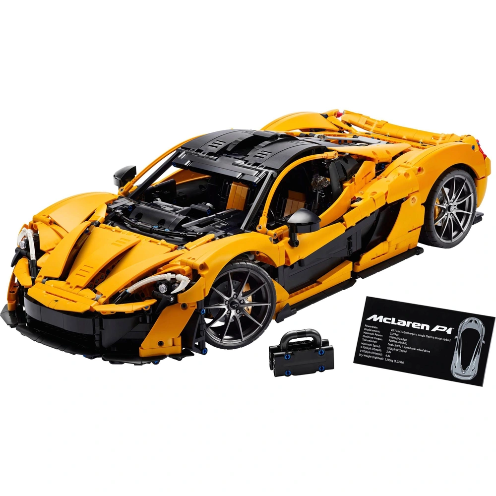 LEGO Technic 42172 McLaren P1 Car Model Set for Adults