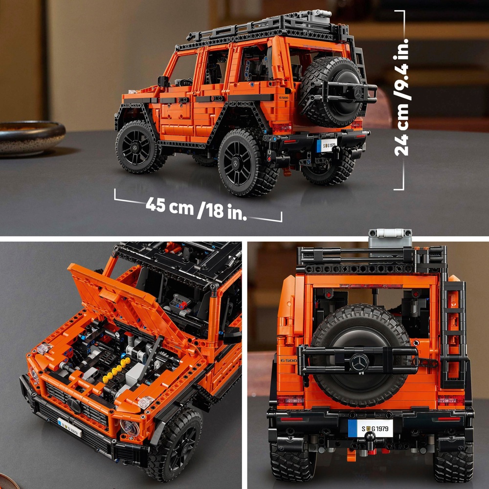 LEGO Technic 42177 Mercedes-Benz G 500 Professional Line Set for Adults ...