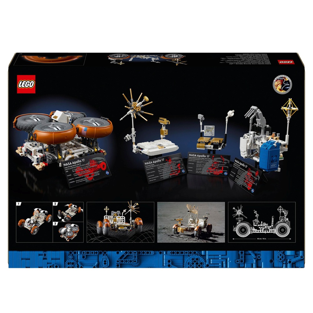 LEGO Technic 42182 NASA Apollo Lunar Roving Vehicle - LRV Set | Smyths ...