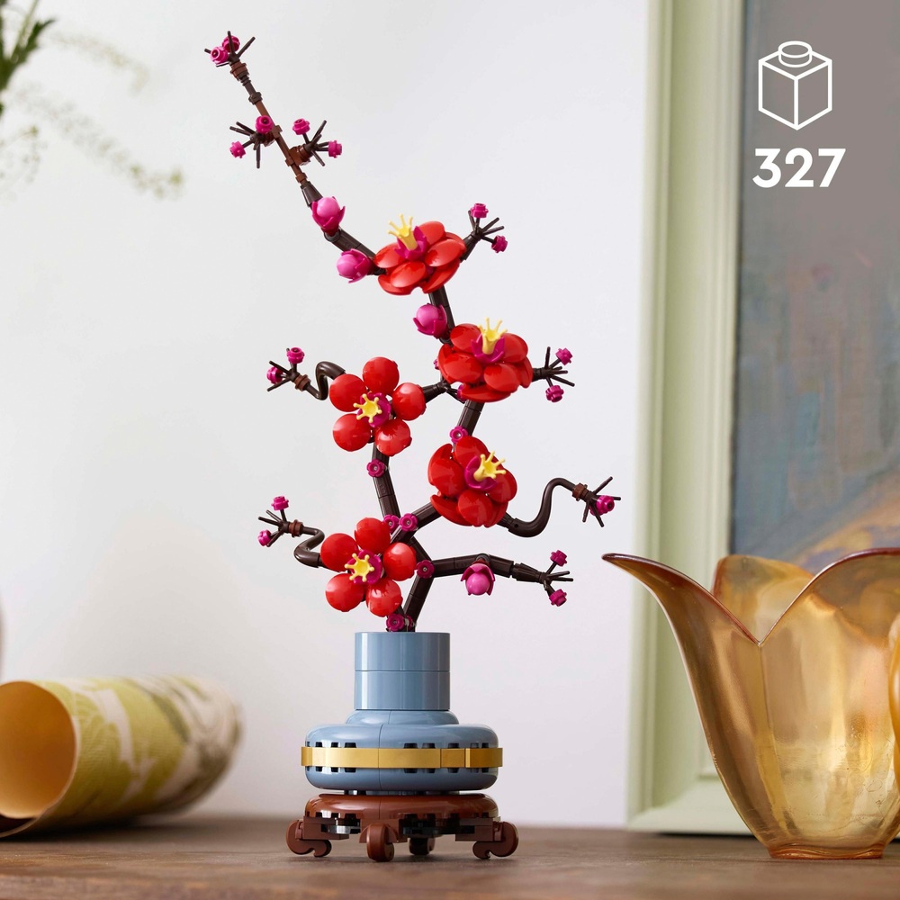 LEGO Icons 10369 Plum Blossom Flower Building Set for Adults | Smyths ...