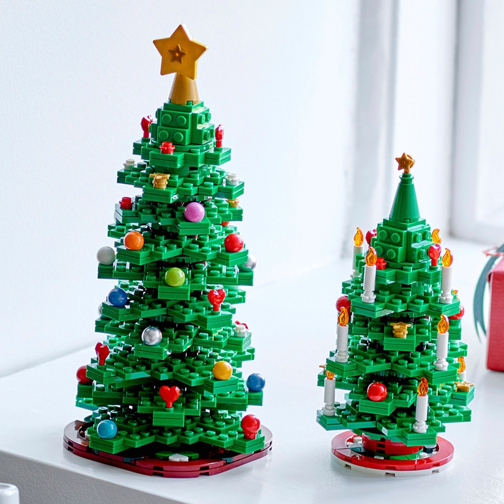 LEGO Icons 40573 2-in-1 Christmas Tree Set | Smyths Toys UK