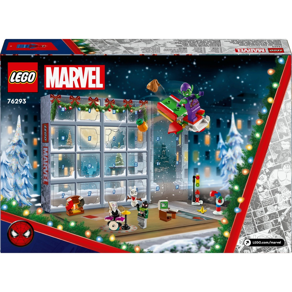 LEGO Marvel 76293 Spider-Man Advent Calendar 2024 Set | Smyths Toys UK