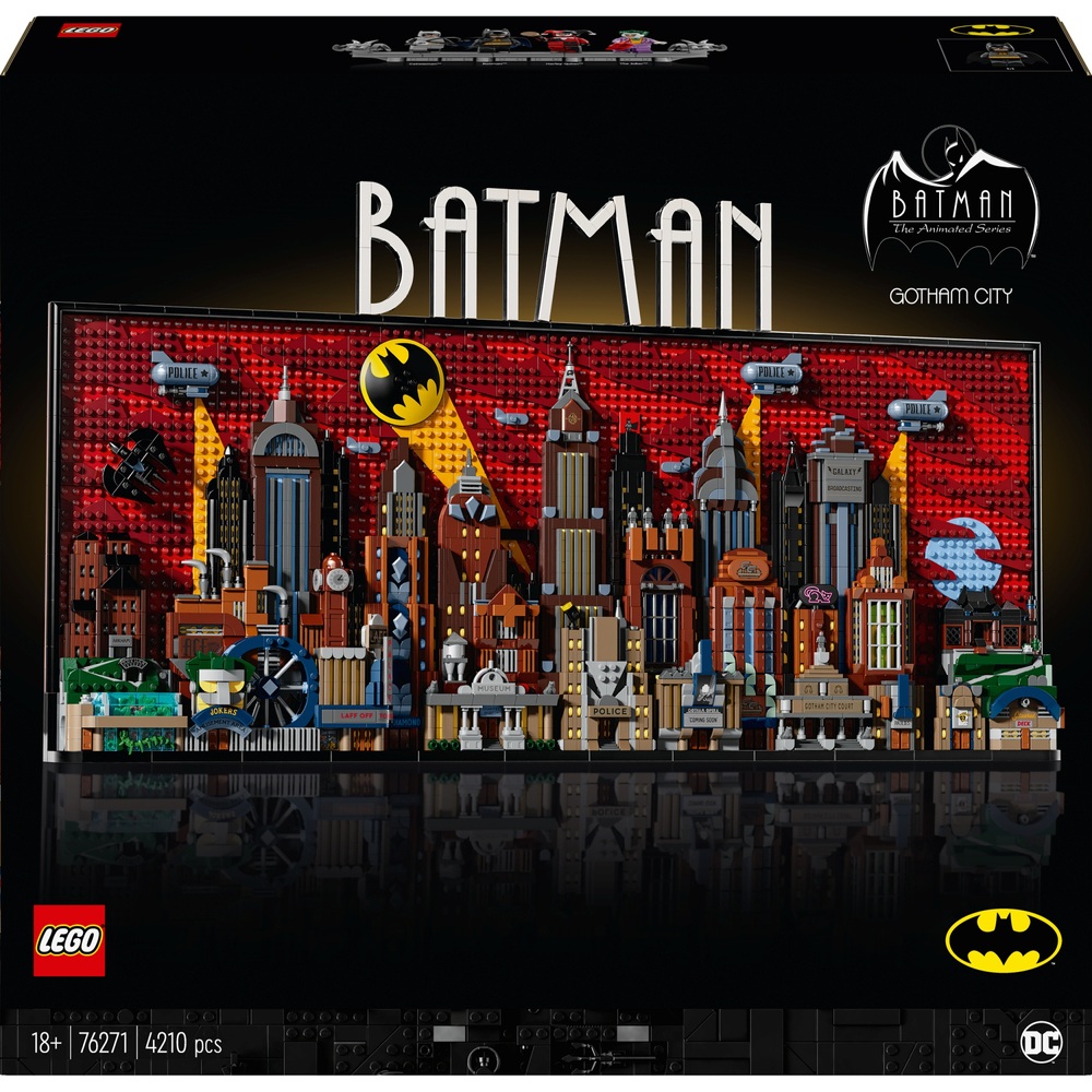 LEGO 76271 DC Batman: The Animated Series Gotham City Adult Building ...