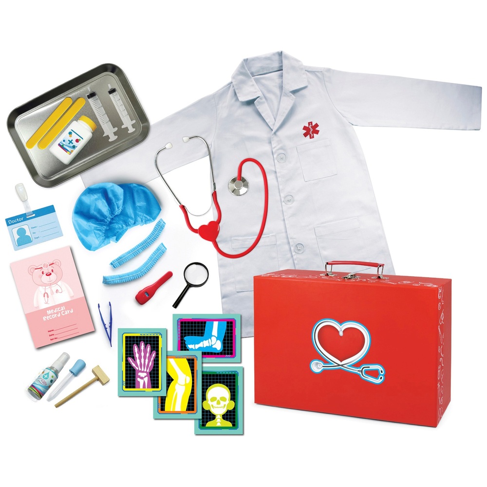 Doctors Kit and Coat in Carry Case | Smyths Toys UK