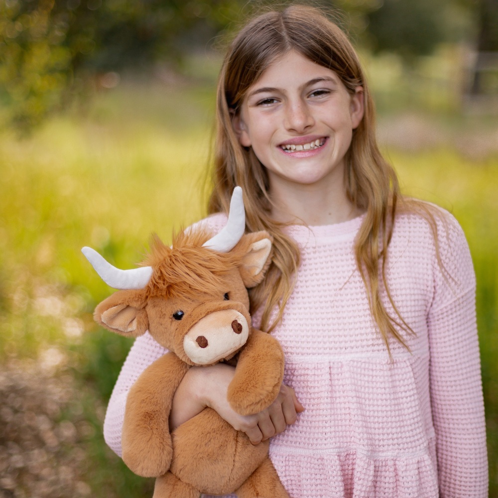 World’s Softest Plush Highland Cow Soft Toy 40cm | Smyths Toys UK