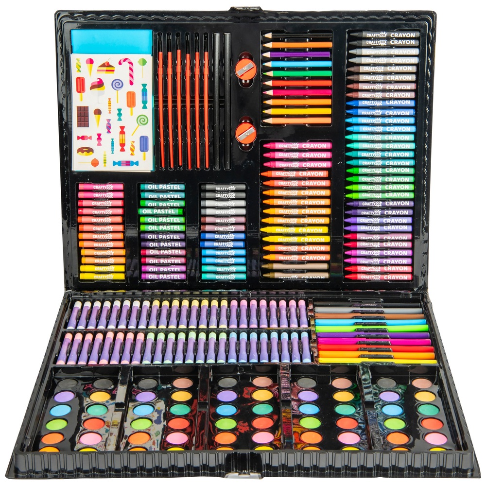 Crafty Co. 250 Piece Kids Art Set | Smyths Toys UK