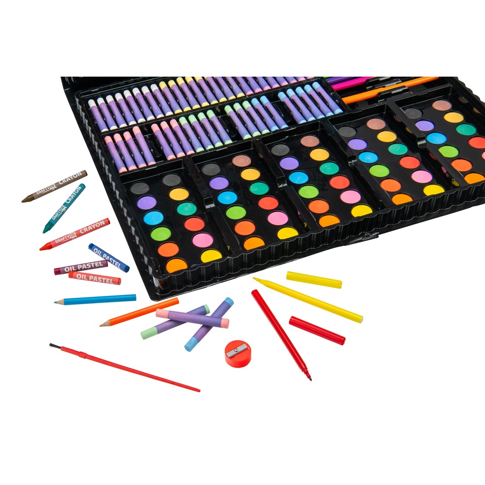 Crafty Co. 250 Piece Kids Art Set | Smyths Toys UK