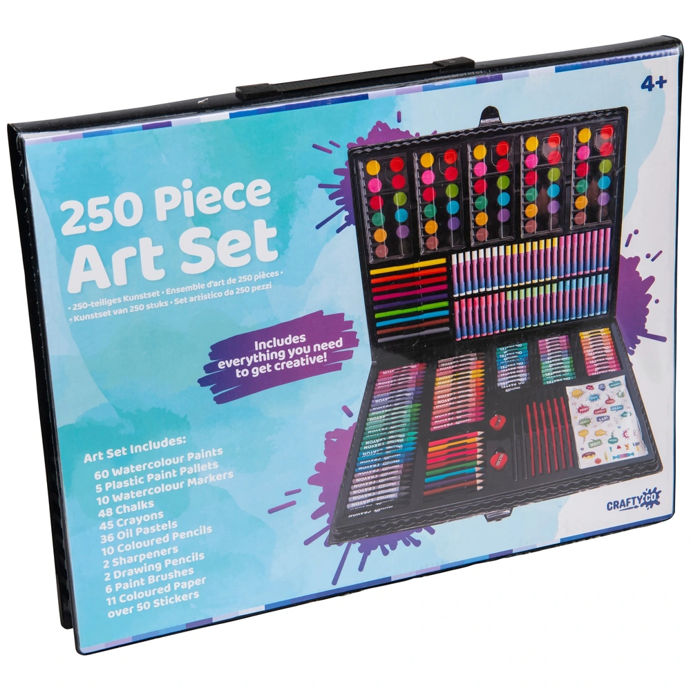 Crafty Co. Kids Art Set 250 Piece | Smyths Toys UK