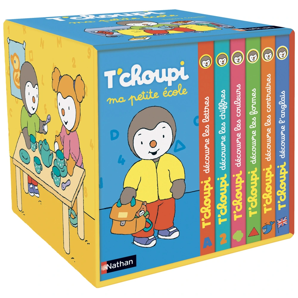 T'choupi - Ma Petite École 6 Livres | Smyths Toys France