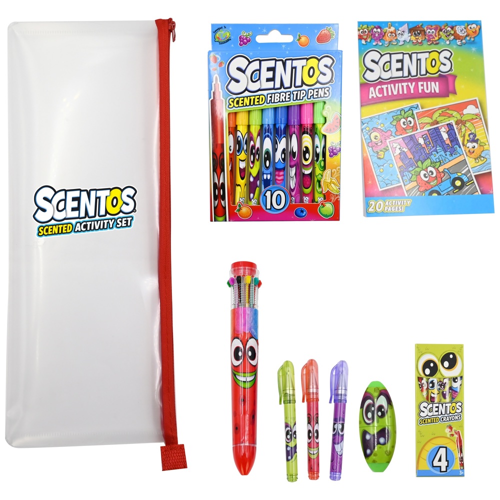 Scentos Scented Pencil Case Activity Set | Smyths Toys UK