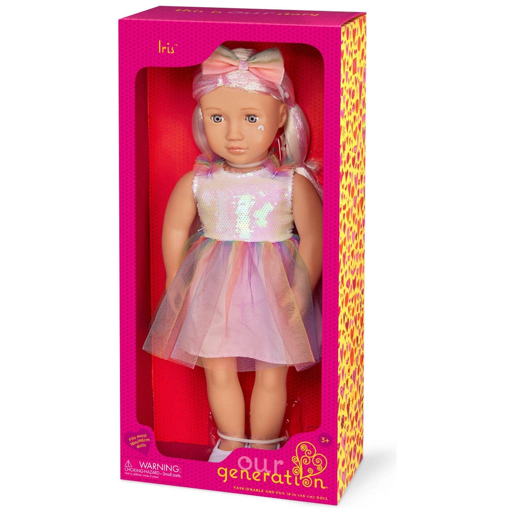 Our Generation Doll Rainbow Outfit Iris Smyths Toys UK