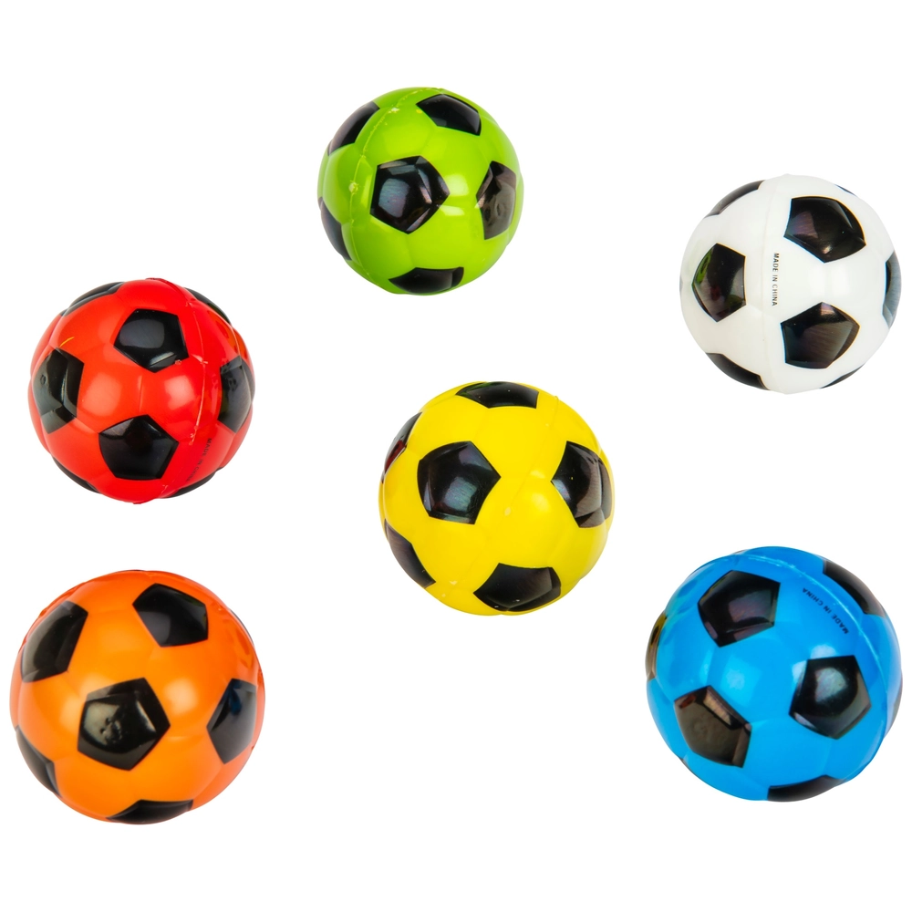 DBAILY Lot de 4 balles rebondissantes avec cordon - Diamètre : 47 mm - Pour enfants et adultes - Pour football, basketball, softball, baseball