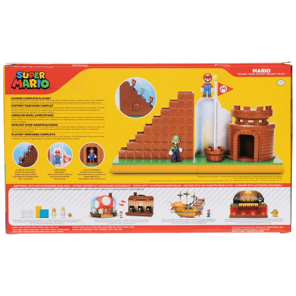 Nintendo Super Mario Playset Course Complete Smyths Toys Ireland