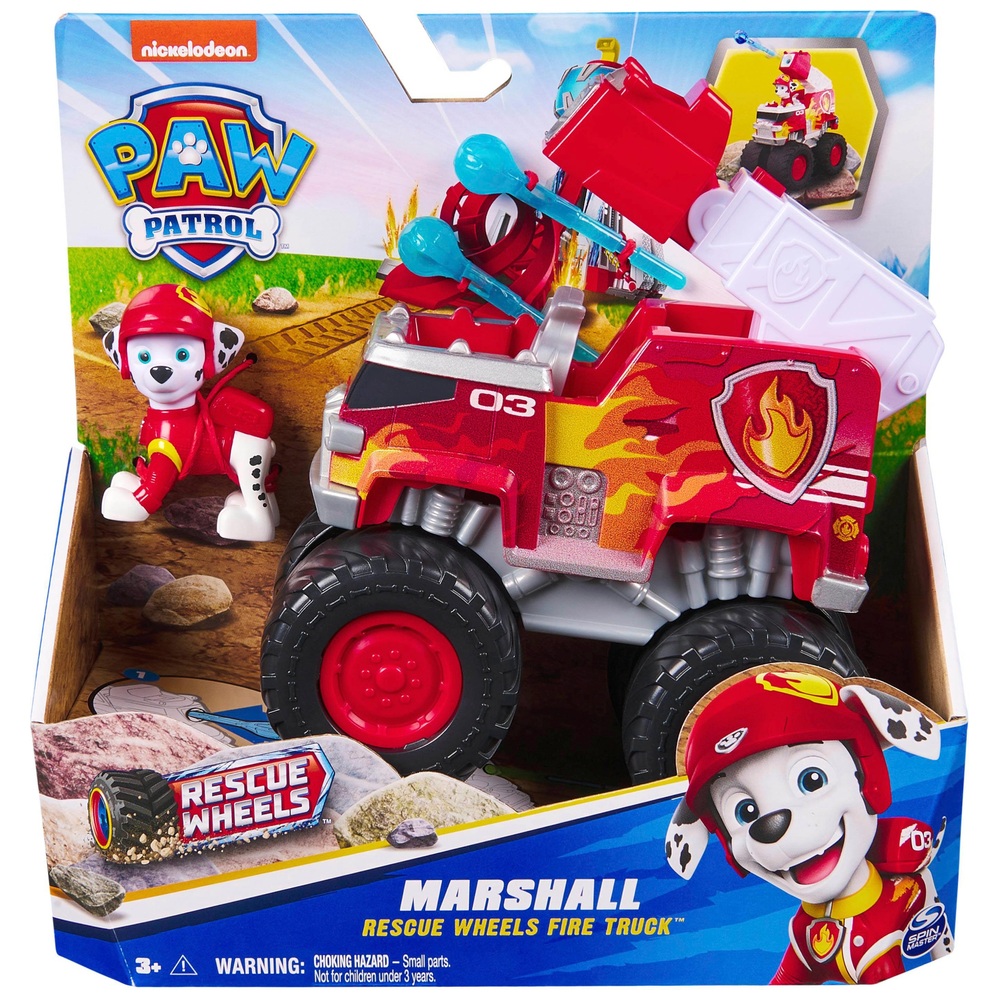 Paw patrol fire truck toys r us on sale