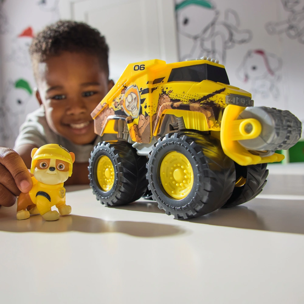 PAW Patrol Rescue Wheels Vehicle Rubble Bulldozer Smyths Toys UK