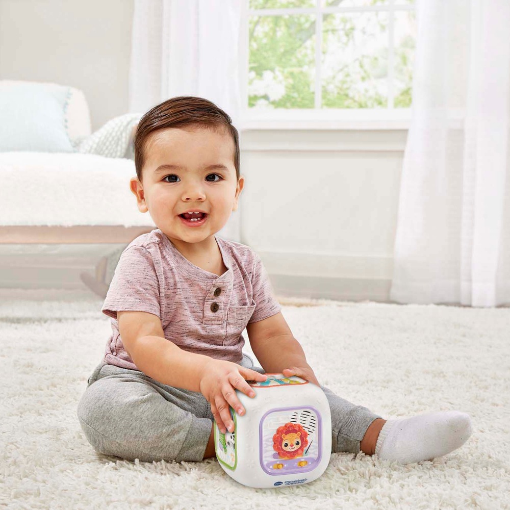 VTech Sensory Sounds Musical Cube | Smyths Toys UK