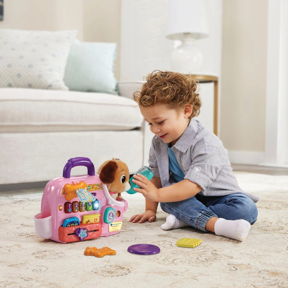 VTech Baby Cutie Plush Puppy Carrier Smyths Toys Ireland
