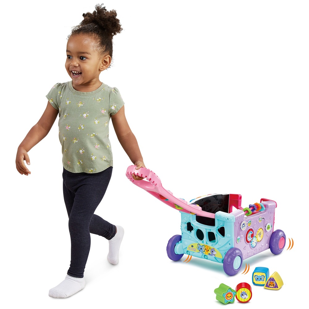 VTech Sort & Discover Activity Wagon Pink | Smyths Toys UK