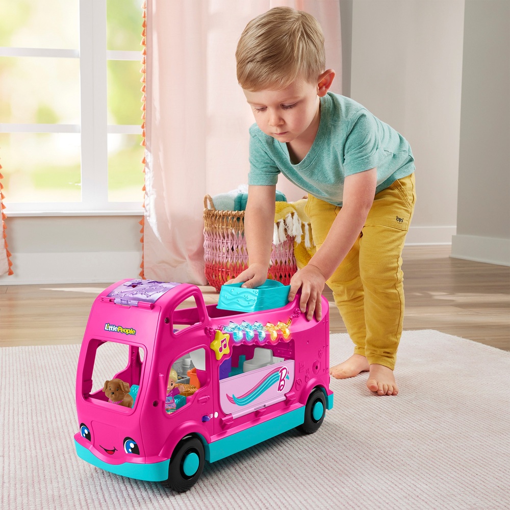 Fisher-Price Little People Barbie Dream Camper | Smyths Toys UK