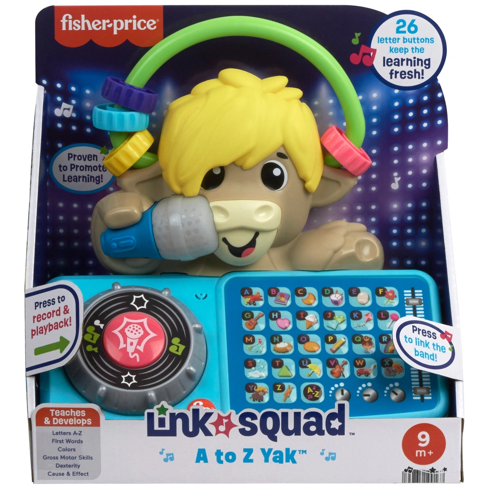 Fisher-Price Toy Link Squad A to Z Yak Smyths Toys UK