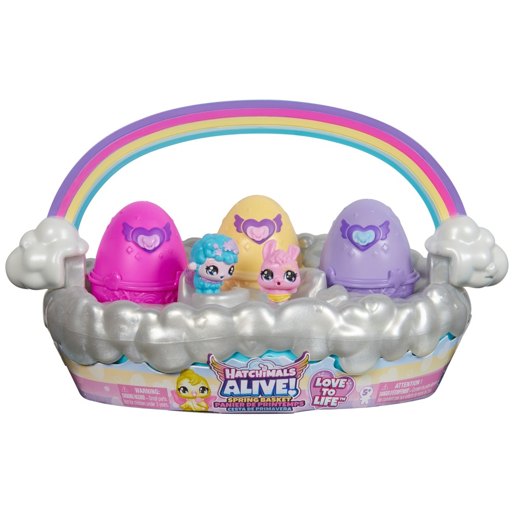 Hatchimals CollEGGtibles Alive Frühlingskörbchen Serie 13 Smyths Toys