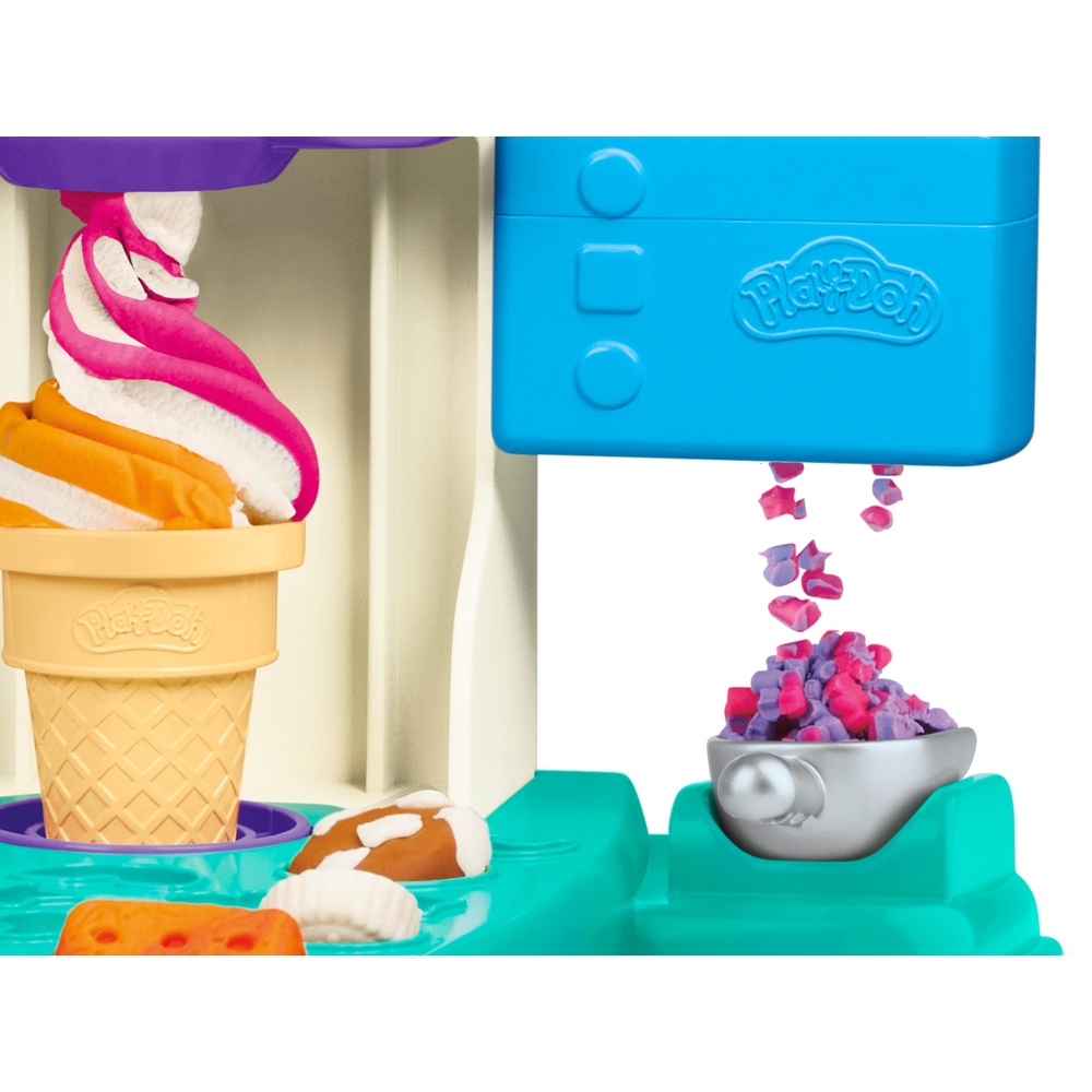 Play Doh Rainbow Swirl Ice Cream Playset Smyths Toys UK