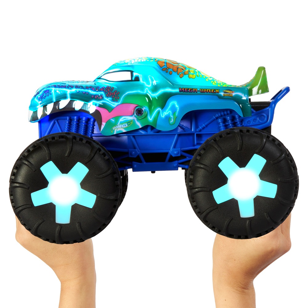 Hot Wheels RC Monster Truck Mega Wrex Alive als ferngesteuertes Auto 1: ...