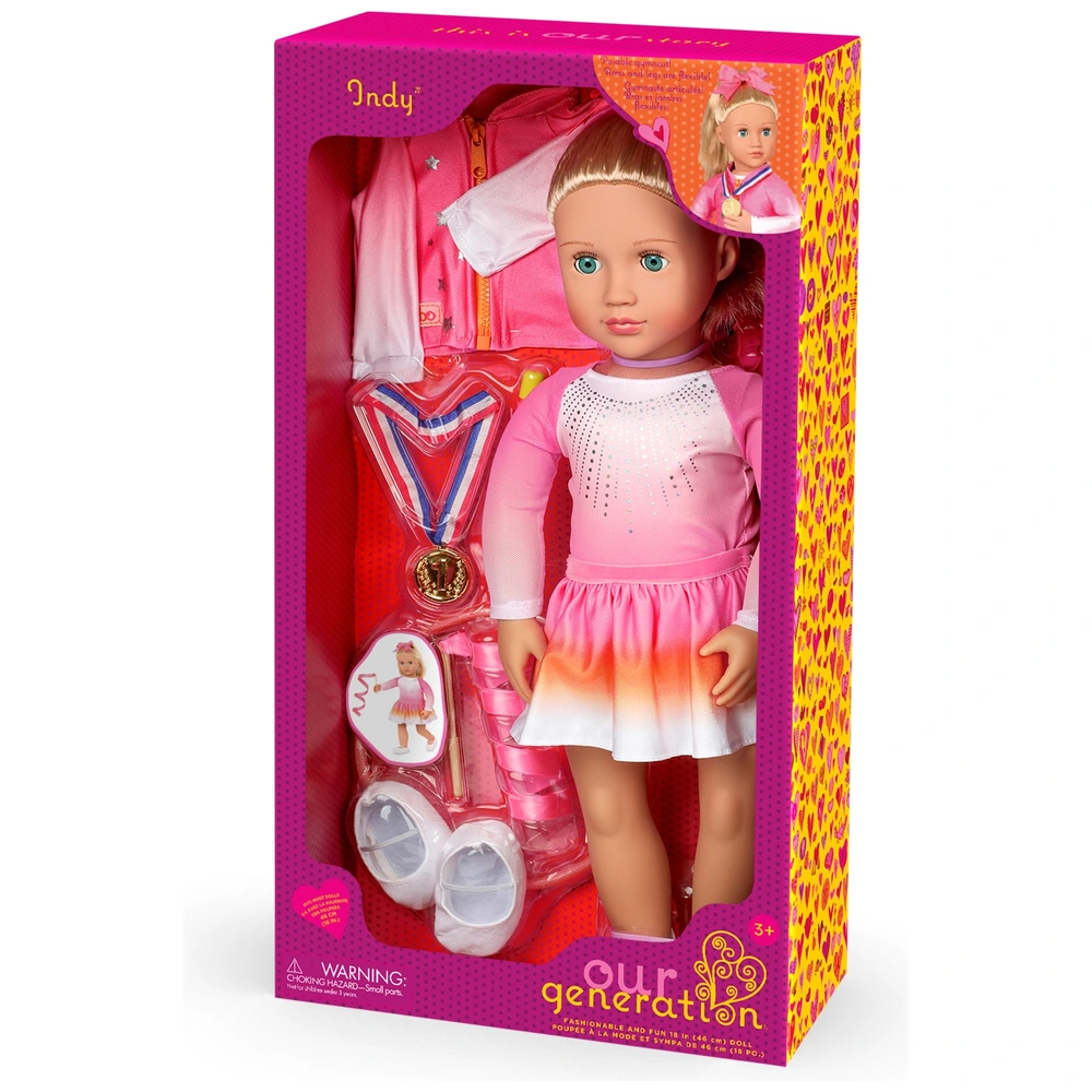 Our Generation Doll Gymnastics Indy Smyths Toys UK