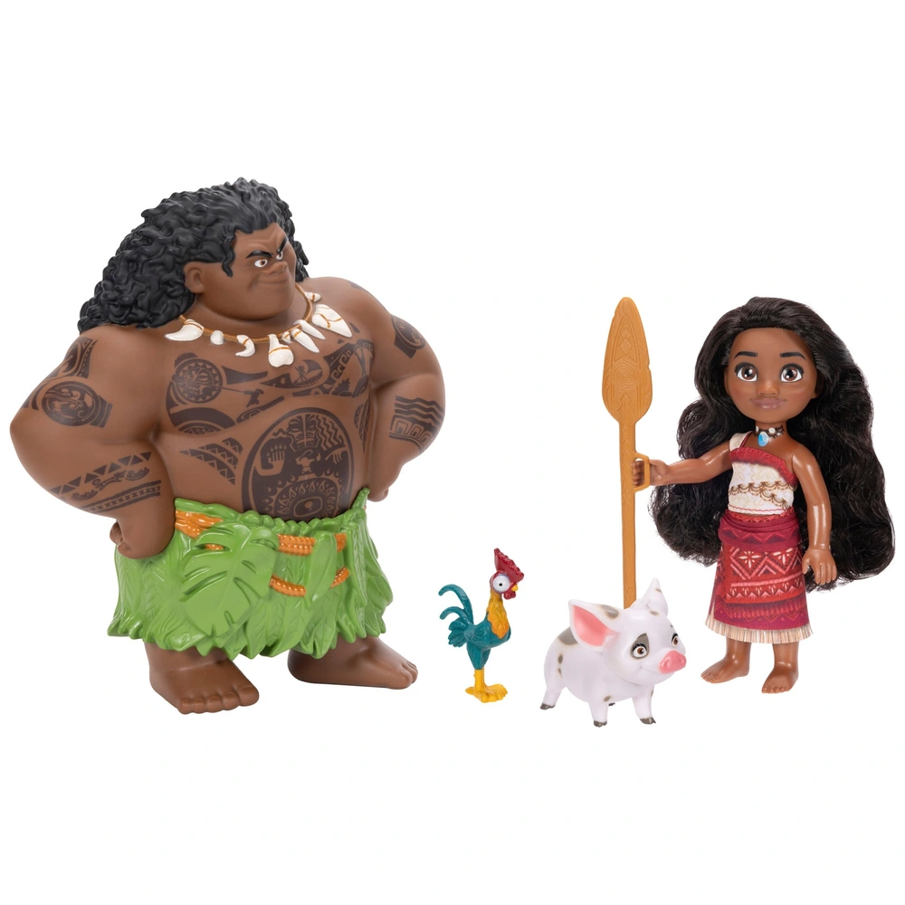 Disney Moana Moana and Maui Voyager Petite Dolls Set Smyths