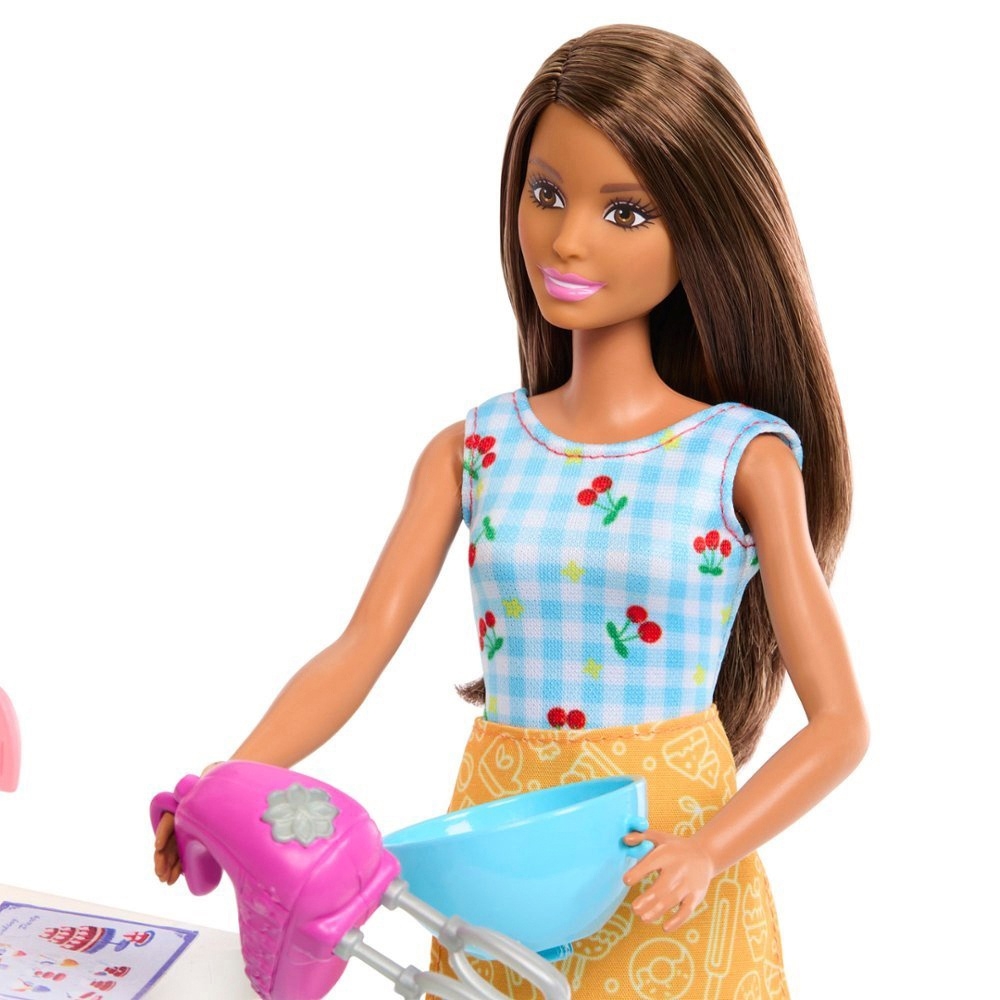 Barbie cake decorating playset smyths sale