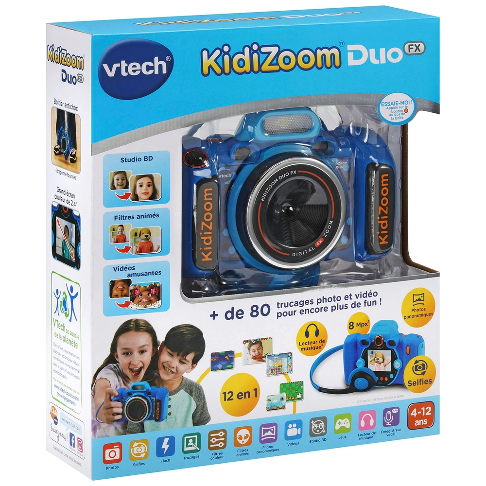 VTech KidiZoom Duo FX Bleu Smyths Toys France
