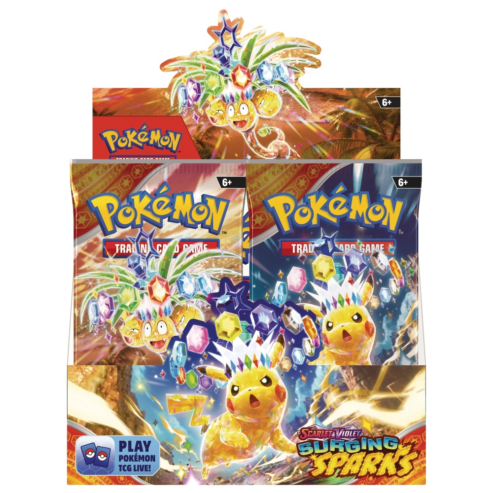 Pokémon Trading Card Game Scarlet & Violet 8 Surging Sparks Booster