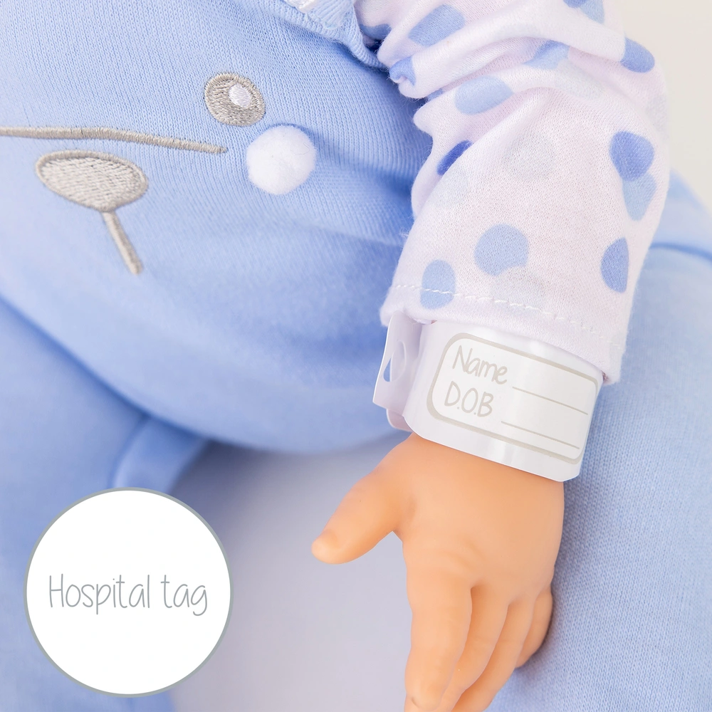 ZWOOS Vêtements De Poupée 50-55 Cm, Jolie Tenue En Coton Compatible Avec Reborn Et Plus (Ours Heureux