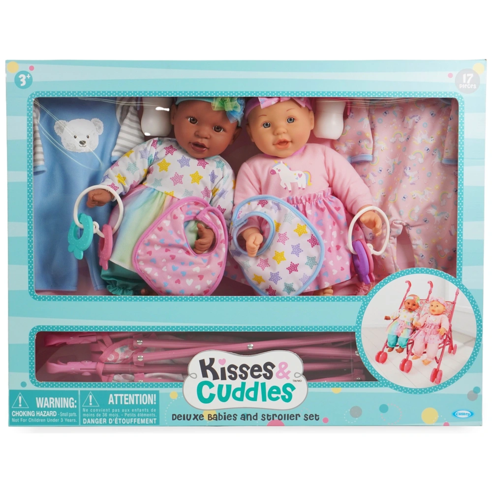 Smyths Toys Poupee Bebe Jumeau Coffret De Poupons Jumeaux Et