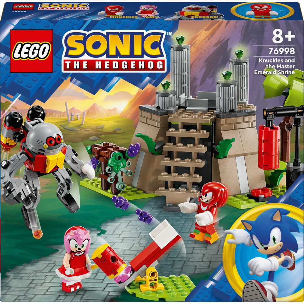 LEGO Sonic the Hedgehog 76998 Knuckles and the Master Emerald Shrine ...