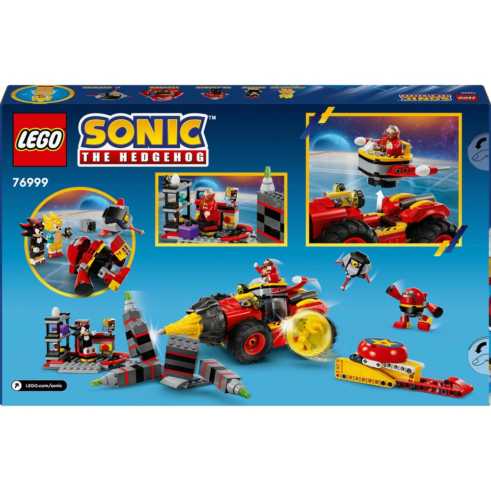 LEGO Sonic The Hedgehog 76999 Super Sonic Vs. Egg Drillster Set ...