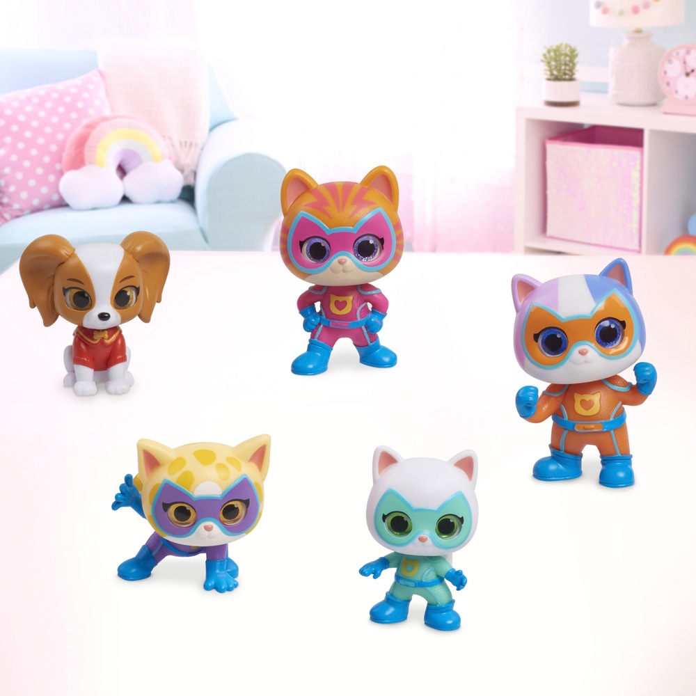 Just Play Disney Junior Figuren SuperKitties 5er Set | Smyths Toys ...